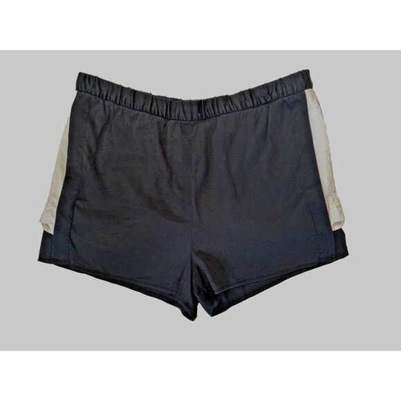 Alexander Wang Pants - Alexander Wang Athletic Lounge Track Shorts Sz 2 Black White Urban Luxury Retro